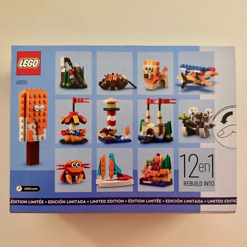 New LEGO GWP 12-in-1 Limited Edition Set (40593)